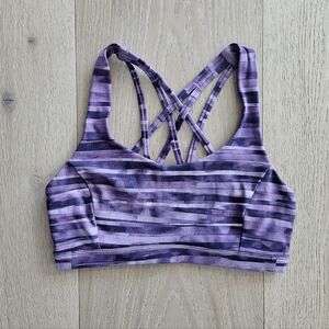 Lululemon Free To Be Serene Bra Purple Size 6